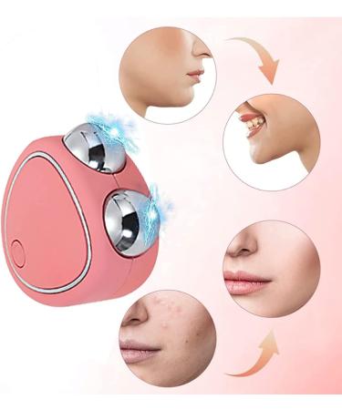 2023 Mini Microcurrent Face Lifting Massager - Skin Tightening Care for Women and Men - Wrinkle Removal Device (Pink) - Buy Online on GoSupps.com
