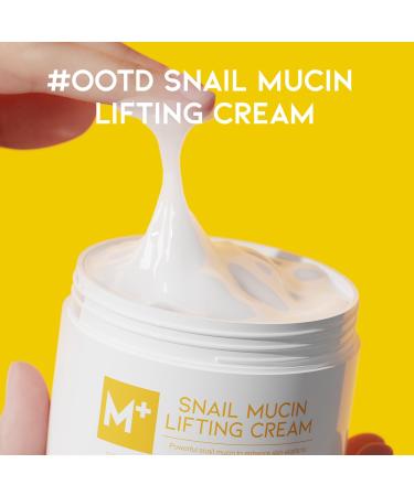 Snail Mucin Moisturizer Cream - Deep Hydrating Anti-Aging Face & Neck Cream for Glass Skin | Korean Skincare (3.38 Fl Oz - Buy Online on GoSupps.com