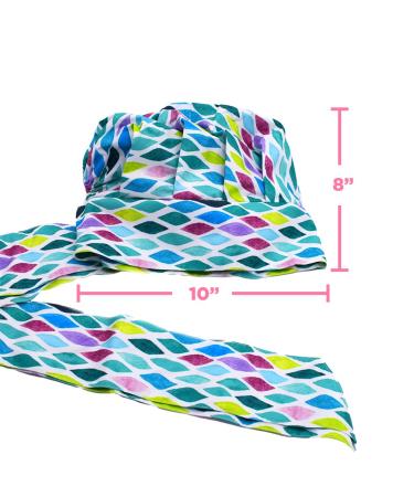 ADAMA Adjustable Shower Cap for Voluminous Hair - Prevent Breakage and Preserve Style with Adjustable Straps - Machine Washable - Green - Buy Online on GoSupps.com