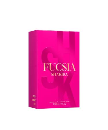Shakira Perfumes - FUCSIA Eau de Parfum For Women - Long Lasting - Vivid and vibrant Scent - Floral and Gourmand Notes - Ideal for Day Wear - 2.7 Fl Oz Floral 80 ML - Buy Online on GoSupps.com