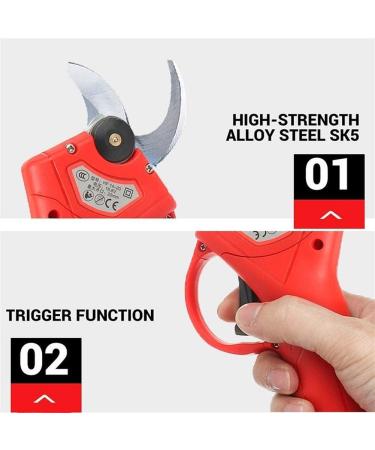 Professional Electric Pruning Shears 16.8V 700W Rechargeable Electric Pruning Scissors for 30Mm Pruning Shears Garden Pruner Secateur Branch Small Gift - Buy Online on GoSupps.com