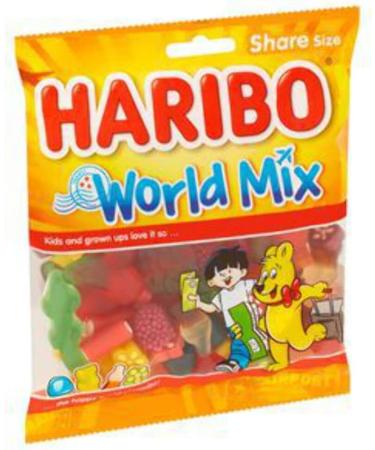 Haribo Candy | Mix Of The World | Haribo Dragees | Haribo Candy | 225g Total - Buy Online on GoSupps.com