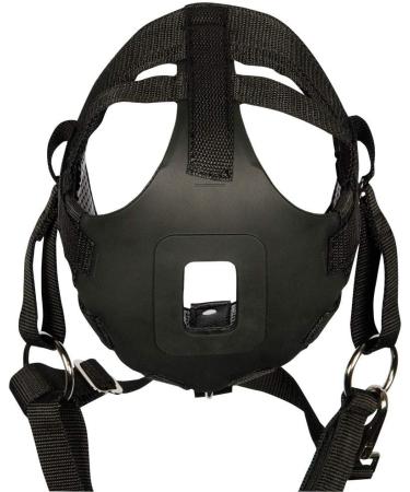 Buy Harry's Horse Nylon/Rubber Muzzle - Black Food Brake for Colic & Grazing | International Shipping - Buy Online on GoSupps.com