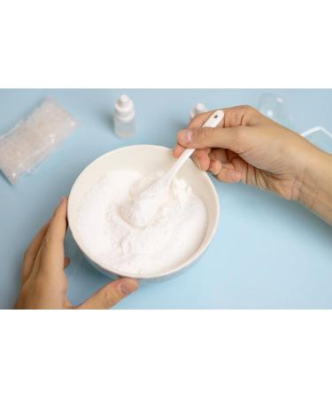 Sodium Lauryl Sulfoacetate (SLSA) Powder - 1 lb | Premium Quality, Coarse Salt - Gentle on Skin, No Additives | Resealable Bucket, Spill-Free Packaging - Buy Online on GoSupps.com
