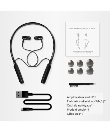 Jinghao Rechargeable Language Reinforcement Device - Noise Reduction Neck Bracket for Seniors & Adults | Comfortable Listening for TV & Discussions - Buy Online on GoSupps.com
