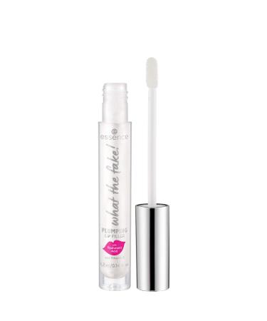 essence | What the Fake! Plumping Lip Filler | Lipgloss for Full, Voluminous Lips | Translucent Pearly Finish | Vegan & Cruelty Free | Gluten Free, Paraben Free, Oil Free, Preservative Free