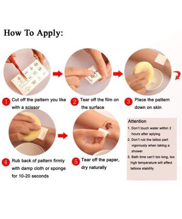 Temporary Tattoos for Men Women Teens Body Art Decorations Black Fake Tattoos Stickers Snake Tattoo Decals 20 Pcs Skull Web Black Rose Flower Knife Moon Sexy Stickers for Sleeve Arm Neck Chest Decor - Buy Online on GoSupps.com