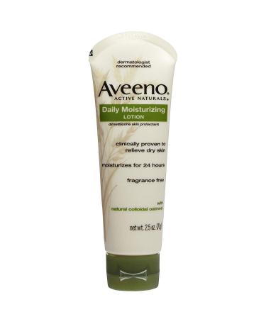 Aveeno actifs Naturals Lotion hydratante de jour - Poids net. 75 ml (71 g) - Paquet de 4 tubes