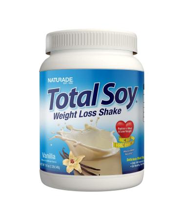 Naturade Total Soy Weight Loss Shake Vanilla 1.2 lbs (540 g)