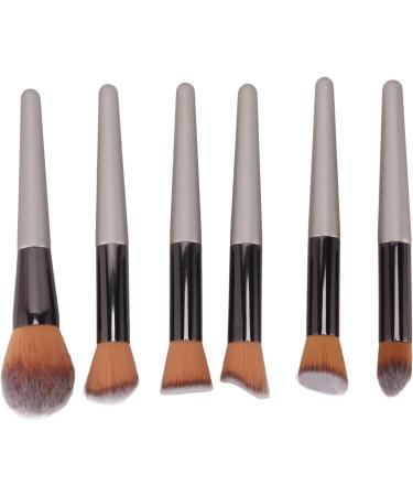 Face Powder Applicator Cosmetic Brush Set 18 Pieces Ergonomic Design Synthetic Fiber Aluminum Tube Multi-Purpose for Eyebrows Soft and Silky Blush Lips - Buy Online on GoSupps.com