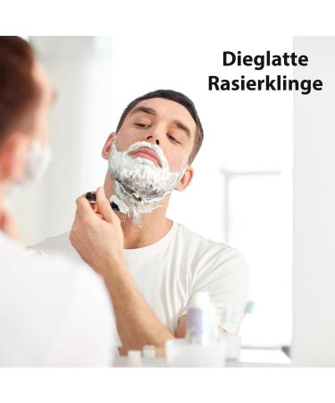 44-Piece Men's Disposable Razors Set - 42 Replaceable Heads & 2 Razor Handles for Smooth Shaving - International Shipping Available - Buy Online on GoSupps.com