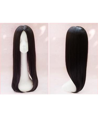 26 Long Straight Clip-In Hairpiece for Women - Thick Natural Black Middle Part - Buy Online on GoSupps.com