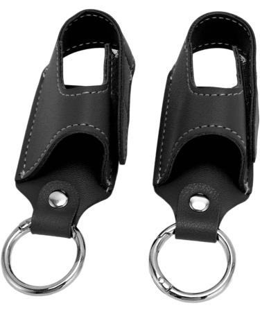 Asthma Inhaler Carrying Holder Portable PU Leather Protective Asthma Inhaler Holder for Outdoor Use (Black) - Buy Online on GoSupps.com
