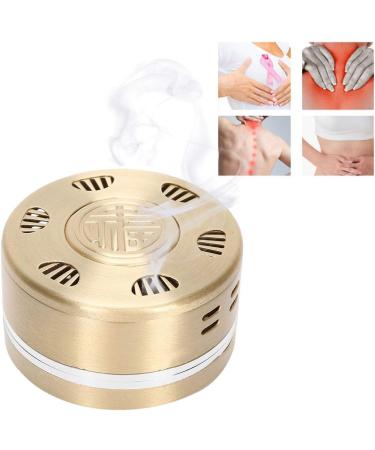 Portable Pure Copper Moxa Box for Moxibustion Treatment | Home & Salon Use - Buy Online on GoSupps.com