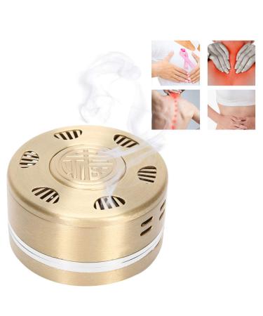 Portable Copper Moxa Box - Moxibustion Treatment Set for Home Use | Pure Copper Moxibustion Cleaner & Tools - Buy Online on GoSupps.com
