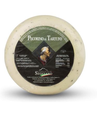  Caseificio Di Seggiano Pecorino Al Truffe - Laiterie Di Seggiano (Tuscany) - 1/4 Shape 300 grams approximately - Buy Online on GoSupps.com