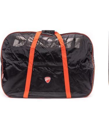 DUCATI Unisex Foldable Bicycle Bag | Black & Red - Premium Bicycle Accessory for Travel - Buy Online on GoSupps.com