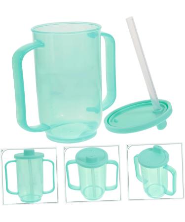 Gleavi Unbreakable Recovery Cup | Independent Drinking Cup for Pregnant Women | Light Green Water Bowl & Bottle (13.8x13cm) - International Shipping Available - Buy Online on GoSupps.com