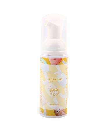 Children's tooth cleaning mousse toothpaste foam for children 60 ml toothpaste with strawberry orange flavor (strawberry) - Buy Online on GoSupps.com