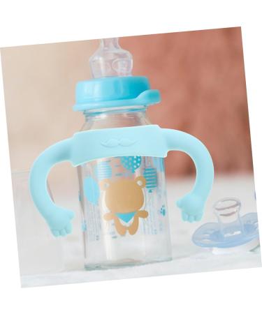 Toyvian 4 Pcs Bottle Handle Bottle Accessories Bottle Grip Handle Bottle Grip Silicone Bottle Grip Child Silica Gel Silicone Soft Wide Mouth 14.00X5.00X5.00CMx2pcs Sky-bluex2pcs - Buy Online on GoSupps.com