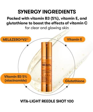  G n rique Vita-Light Reedle Shot Serum Cica + Hyalon 50 ml Smoothing Skin Care - Made in Korea - VT Cosmetcs - Buy Online on GoSupps.com
