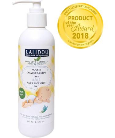 CALIDOU Shower Gel | 100% Natural | Vegan | for kids & baby | Antioxidants Extract Keep Skin Moisturized | Protect the delicate skin Respect the skin's delicate PH balance Sulfate FREE No SLS | Made in CANADA (Baby) - Buy Online on GoSupps.com