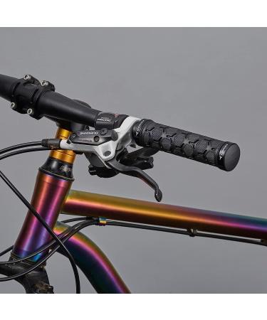 Corki Mountain Bike Grips - Anti-Slip Lock On Handlebar Grips for Shock Absorption - M-Black - Buy Online on GoSupps.com