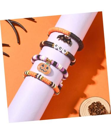 COHEALI 1 Set Bracelets Charm Bracelet Decor Beads Women Beaded Bracelet Wrist Jewelry Bulk Jewelry Festival Jewelry Bead Stretch Bracelet Halloween Jewelry for Teen Girls Clay Miss Letter - Buy Online on GoSupps.com
