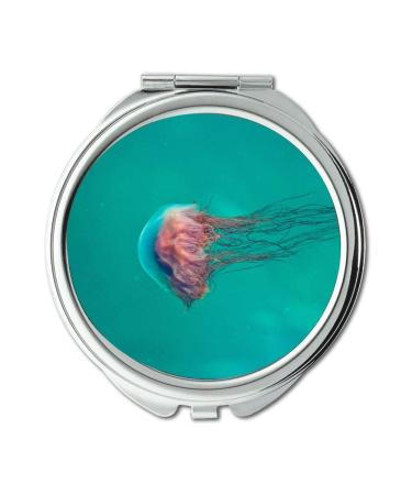 YENDOSTEEN Mirror makeup mirror animal aquatic close up pocket mirror portable mirror