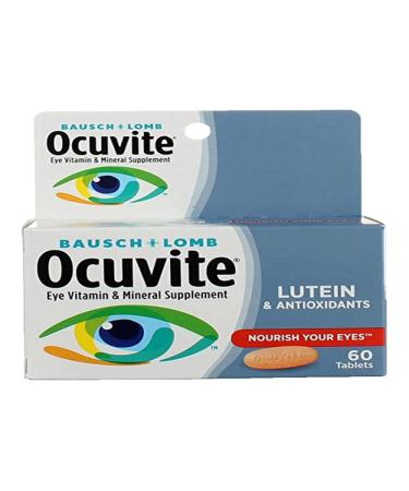 Ocuvite Eye Vitamin & Mineral Supplement Lutein & Antioxidants 60 Tablets