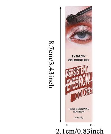 Berriphonia Clear Eyebrow Shaping Gel Clear Eyebrow Fixing Gel Waterproof Liquid Eyebrow Makeup Long-Lasting No Fade - Buy Online on GoSupps.com