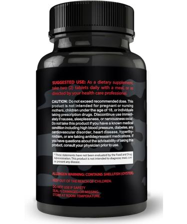 Soldier's Charge - #1 Men's Performance Enhancer for Size Strength & Energy - Boost Male Vitality Today - Buy Online on GoSupps.com