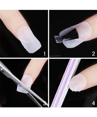 Nail Stickers - 100 cm Artificial Silk UV Gel Nail Protection for Flawless Manicure | International Shipping Available - Buy Online on GoSupps.com