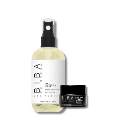 BIBA DE SOUSA Hydrating Toner + Eye Cream Bundle