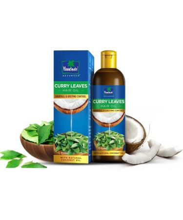 Parachute Advansed Curry Leaves Hair Oil for Hair Fall and Greying Control - with Natural Coconut Oil & Vitamin E - 200ml - Buy Online on GoSupps.com