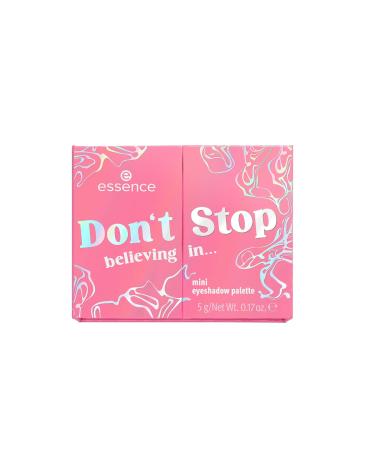 Essence Don't Stop Believing Mini Eyeshadow Palette - 6 Long-Lasting Vegan Colors Microplastic & Perfume-Free 3-Pack (3x5g) - Buy Online on GoSupps.com
