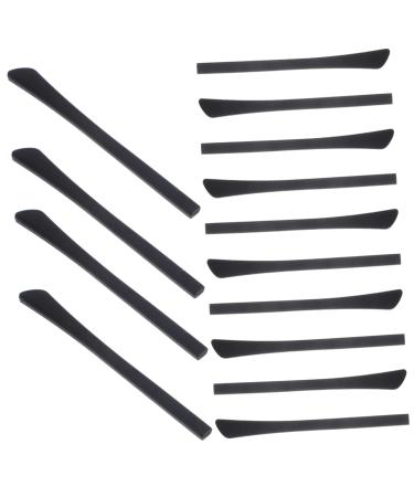 Healeeved 10 pair of anti-slip shoes silicone glasses hook practical handles Creative glasses shoes anti-slip handles slipproofing cover leg sets pipe support silica