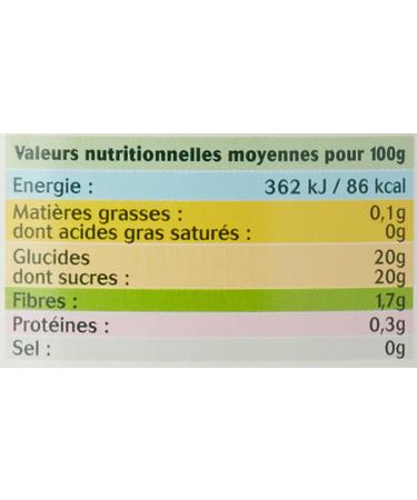 ANDROS Natural Apple Compote 750 g - Buy Online on GoSupps.com