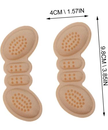 Beavorty 6pcs High Heel Stickers - Foot Protectors for Women's Shoes - Heel Grips & Cushion Pads - Apricot, 9.8x4cm - Buy Online on GoSupps.com