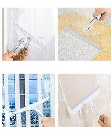 Household Squeegee Shower Squeegee for Shower Doors Shower Blade Bathroom Car Glass All Purpose Window Squeegee - Buy Online on GoSupps.com