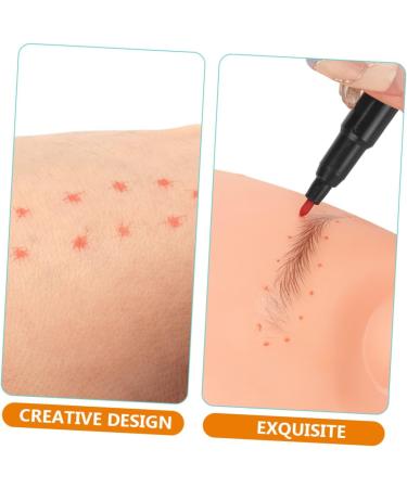 Hemoton 10pcs Eyebrow Marker Pen Eyebrow Pen Pen Eyebrow Tattoos Pen Oil Pen Lips 13.9x1.8cm Red - Buy Online on GoSupps.com