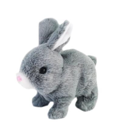 ZBATHTOY Toy Rabbit for 1-6 Year Old Walking Rabbit Toys for Kid Toy Electronic Interactive Rabbit Toy Gifts Age 2 3 4 5 Plush Rabbit Toy for Boy Baby Girls Birthday Gift Present 1-6 Years Old Gr