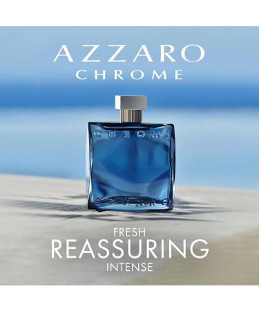 Azzaro Chrome Parfum - Fresh Aromatic Mens Cologne - Intense Foug re Citrus Fragrance - Notes of Bergamot - Lasting Wear for Day & Night - Masculine Clean Scent - Luxury Perfumes for Men 3.38 Fl Oz (Pack of 1) - Buy Online on GoSupps.com