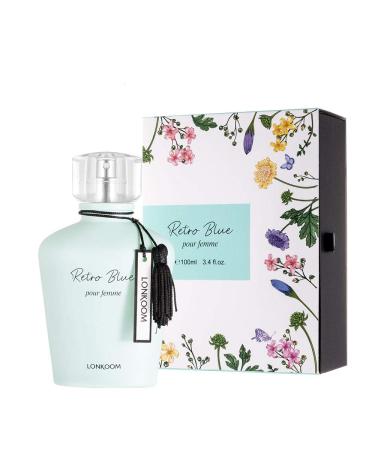Perfume for Men Valentines Day Gift RETRO BLUE Floral-Fruity Fragrance Men's Eau De Toilette 100ml