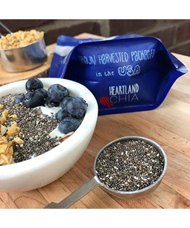 Heartland Chia  USA Grown Whole Raw Black Chia Seeds  12 oz | Sustainable  Non-GMO  Farm-direct - Buy Online on GoSupps.com