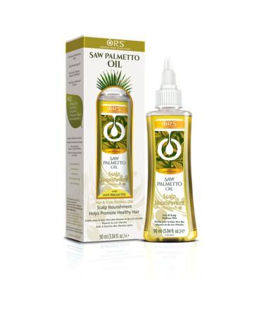 Ors Saw Palmetto Oil Scalp Nourishment Hair & Scalp Wellness Oil 3.04 Oz