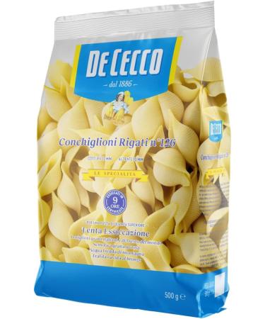 AZIMUTHSHOP PASTA CONCHIGLIONI DE CECCO 500 GR 071780 - Buy Online on GoSupps.com