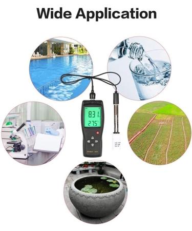 PH Meter Smart Sensor AS218 Digital Range 0.00 14.00pH Soil PH Tester Water PH Acidity Meter LCD Display Liquid - Buy Online on GoSupps.com