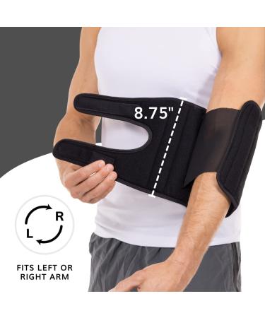 BraceAbility Cubital Tunnel Syndrome Brace - Elbow Pain Splint for Tennis Golfer's Tendonitis Ulnar Nerve Arthritis Support & Recovery - L/XL - Buy Online on GoSupps.com