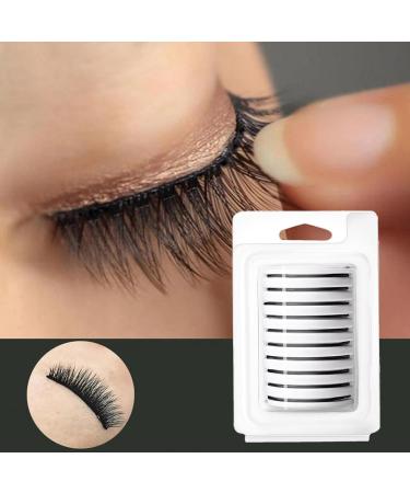 Adhesive Lash Strips Adhesive Lash Strips - Waterproof Eyelashes Strip Extension Supplies Eyelash Strips Black - Buy Online on GoSupps.com